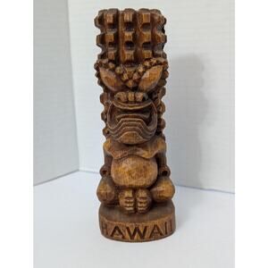 Vintage 1972 HIP Originals Hawaii "God of Wisdom" Kahuna Akamai Tiki Figure